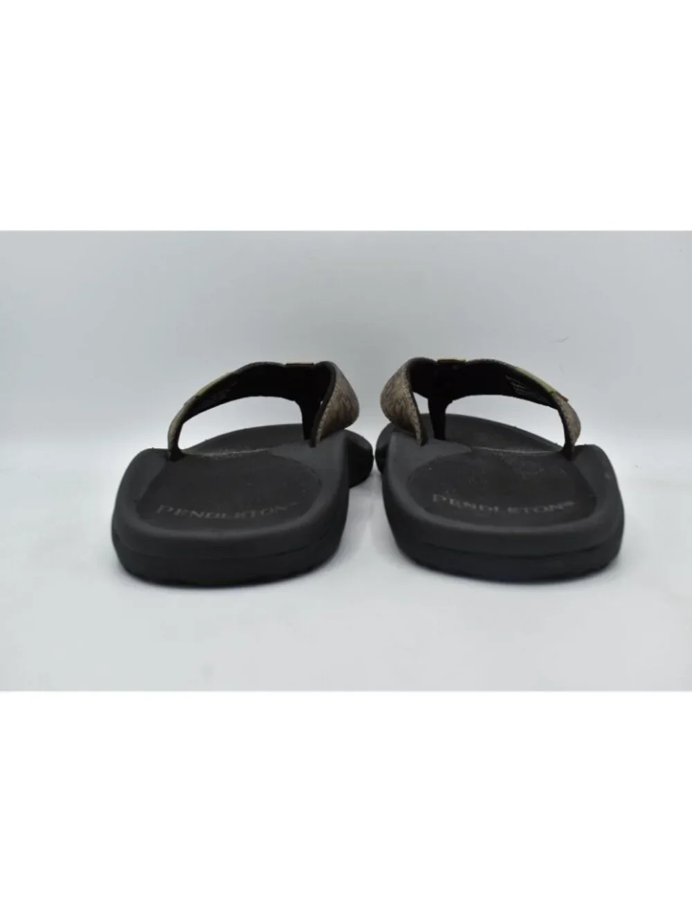 Pendleton Mens Size 9 Harding Thong Olive‎ Flip Flops Sandals Shoes